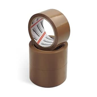 Merrimen Strong Heavy Duty Brown Packaging Tape - 3 Rolls (48MM x 66M) 4 Merrimen Strong Heavy Duty Brown Packaging Tape – 3 Rolls (48MM x 66M)
