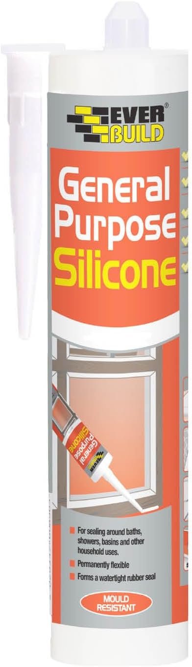 Everbuild General Purpose Silicone Sealant 1