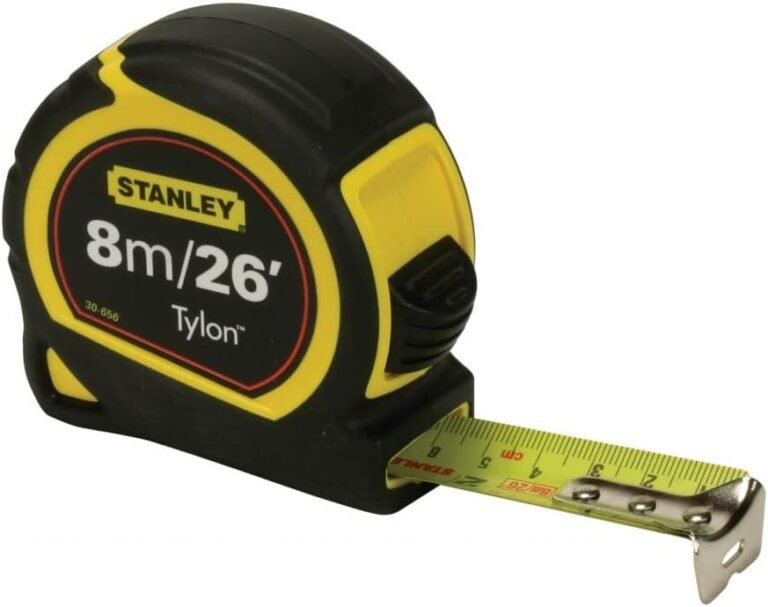 STANLEY 8m/26ft Tylon Tape Measure with TRU-ZERO Anchor Hook 9 STANLEY 8m/26ft Tylon Tape Measure with TRU-ZERO Anchor Hook