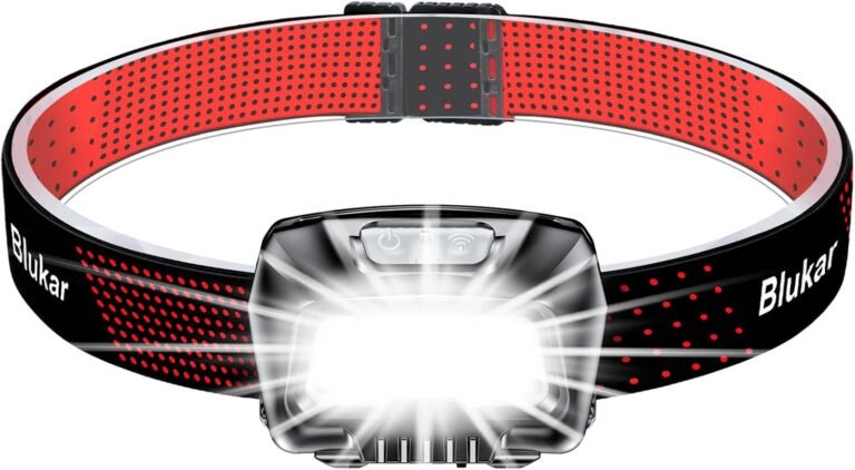 Blukar Head Torch Rechargeable, 2000L Super Bright LED Headlamp Headlight with Sensor Control 2 Blukar Head Torch Rechargeable, 2000L Super Bright LED Headlamp Headlight with Sensor Control